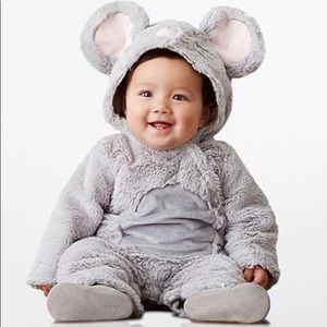 Pottery Barn Kids Cozy Mouse Costume (6-12mo)